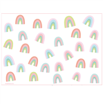 Individuales Rainbow Pastel 8u